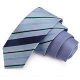 Sensational Blue Colored Microfiber Necktie for Men | Genuine Branded Product from Peluche.in