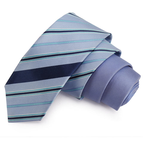 Sensational Blue Colored Microfiber Necktie for Men | Genuine Branded Product from Peluche.in