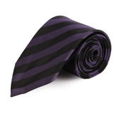 Peluche Stripy Microfiber Necktie for Men