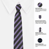 Neck Tie and Pocket Square Set for Men