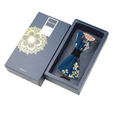 Peluche Immense Floral Blue Bow Tie For Men