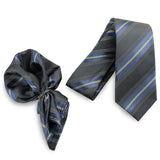 Neck Tie and Pocket Square Set for Men