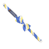 Peluche Striped Mantle Blue & Yellow Bow Tie