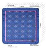 Peluche Tiny Flowers Pocket Square For Men