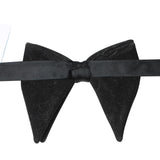 Peluche Solid Essentials Butterfly Black Butterfly Bow Tie