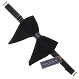 Peluche Solid Essentials Butterfly Black Butterfly Bow Tie