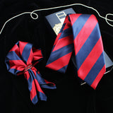 Neck Tie and Pocket Square Set for Men