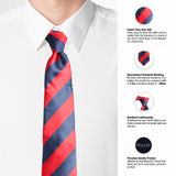 Neck Tie and Pocket Square Set for Men