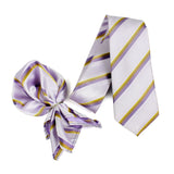 Neck Tie and Pocket Square Set for Men