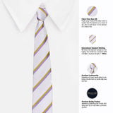 Neck Tie and Pocket Square Set for Men