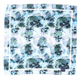 Peluche Floral Print Pocket Square For Men