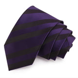 Illusionary Purple Colored Microfiber Necktie for Men | Genuine Branded Product from Peluche.in