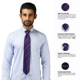 Peluche Illusionary Microfiber Necktie for Men