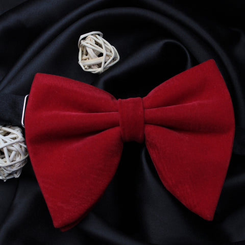 Peluche Solid Essentials Mini Butterfly Red Mini Butterfly Bow Tie