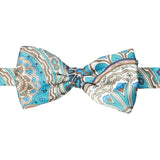 Peluche Floral Rogue Blue Bow Tie