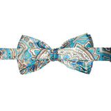 Peluche Floral Rogue Blue Bow Tie