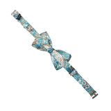 Peluche Floral Rogue Blue Bow Tie