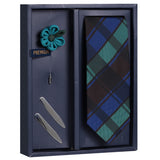 The Alluring Bow Gift Box Includes 1 Neck Tie, 1 Brooch & 1 Pair of Collar Stays for Men | Genuine Branded Product from Peluche.in