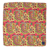 Peluche Paisley and Floral Pocket Square For Men