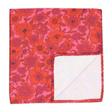 Peluche Floral Detailed Pocket Square For Men