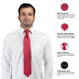 Peluche Eye Catching Microfiber Necktie for Men