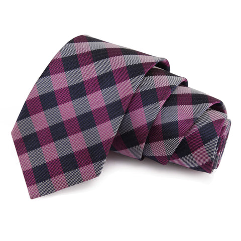 Snazzy Purple Colored Microfiber Necktie for Men | Genuine Branded Product from Peluche.in