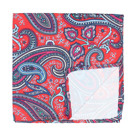 Peluche Beautiful Paisley  Pocket Square For Men