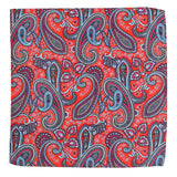 Peluche Beautiful Paisley  Pocket Square For Men