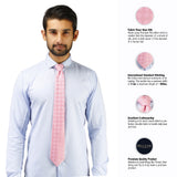 Peluche Dual Shade Microfiber Necktie for Men