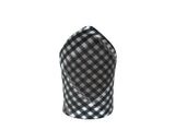 Peluche PolySilk Checkered Design Pocket Square For Men