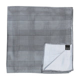 Peluche PolySilk Broad Checkered Design Pocket Square For Men