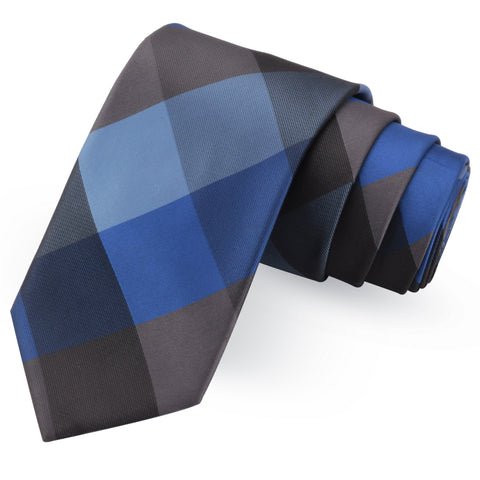 Bewitching Blue Colored Microfiber Necktie for Men | Genuine Branded Product from Peluche.in