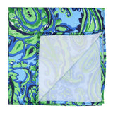 Peluche Designer Floral Abstract Pocket Square For Men