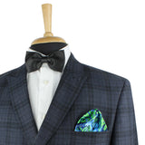 Peluche Designer Floral Abstract Pocket Square For Men