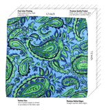 Peluche Designer Floral Abstract Pocket Square For Men