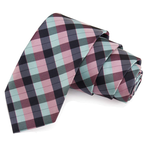 Jazzy Multicolor Colored Microfiber Necktie for Men | Genuine Branded Product from Peluche.in