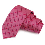 Exceptional Pink Colored Microfiber Necktie for Men | Genuine Branded Product from Peluche.in