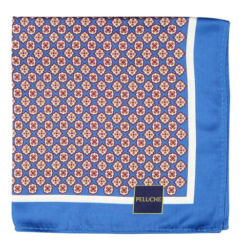 Peluche Elegant Print Pocket Square For Men