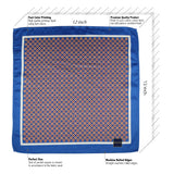 Peluche Elegant Print Pocket Square For Men
