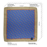 Peluche Pretty Abstract Pocket Square For Men