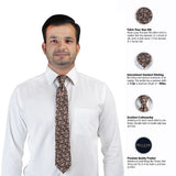 Peluche Cleaning cut Microfiber Necktie for Men