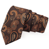 Smashing Brown Colored Microfiber Necktie for Men | Genuine Branded Product from Peluche.in