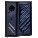 The Stunning Self Gift Box Includes 1 Neck Tie, 1 Brooch & 1 Pair of Collar Stays for Men | Genuine Branded Product from Peluche.in