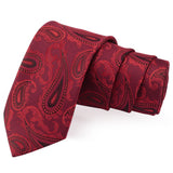 Graceful Magenta Colored Microfiber Necktie for Men | Genuine Branded Product from Peluche.in