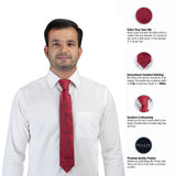 Peluche Graceful Microfiber Necktie for Men
