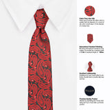 Neck Tie and Pocket Square Set for Men