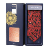 Neck Tie and Pocket Square Set for Men