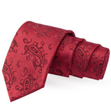 Fab Red Colored Microfiber Necktie for Men | Genuine Branded Product from Peluche.in