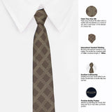 Neck Tie and Pocket Square Set for Men