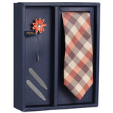The Mishmash Combo Gift Box Includes 1 Neck Tie, 1 Brooch & 1 Pair of Collar Stays for Men | Genuine Branded Product from Peluche.in